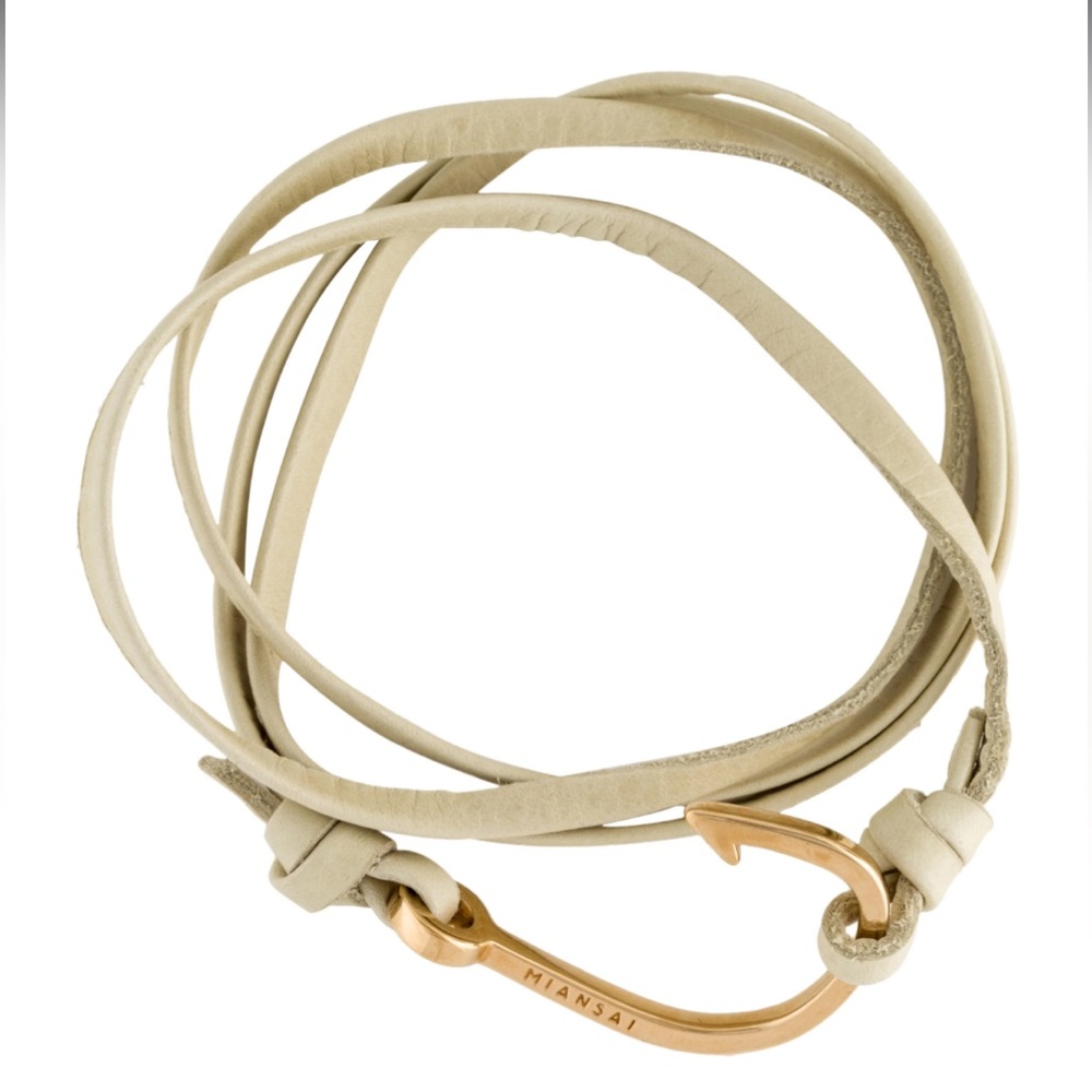 MIANSAI leather hook bracelet